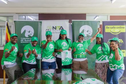 NITA-U Joins Rwenzori Marathon, Brings Free Government Wi-Fi to Iconic Kikorongo Equator Monument