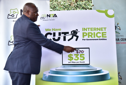 NITA Uganda reduces the cost of Internet for Government.
